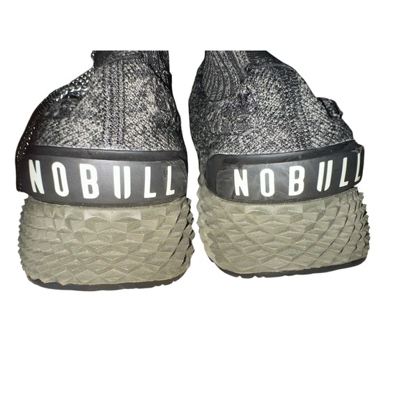 No Bull Diamond Black Ivy Knit Runners Shoes - Women's 6.5 or Men's 5 **EUC** - Picture 3 of 6